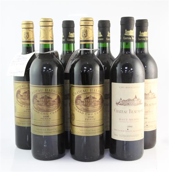 Seven bottles of drinkers claret,